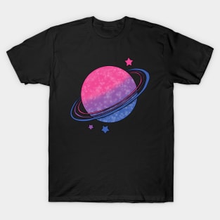 Planet bisexual pride T-Shirt